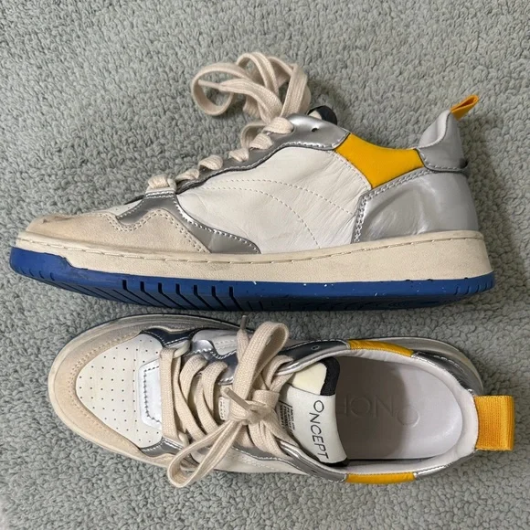 ONCEPT Beige and Yellow Sneakers - Picture 2 of 3